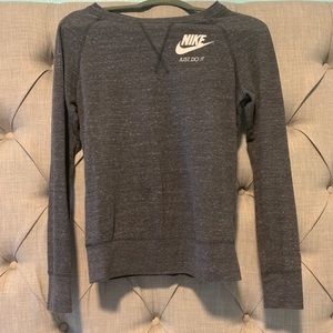 Nike Long Sleeve Grey Shirt Size XS